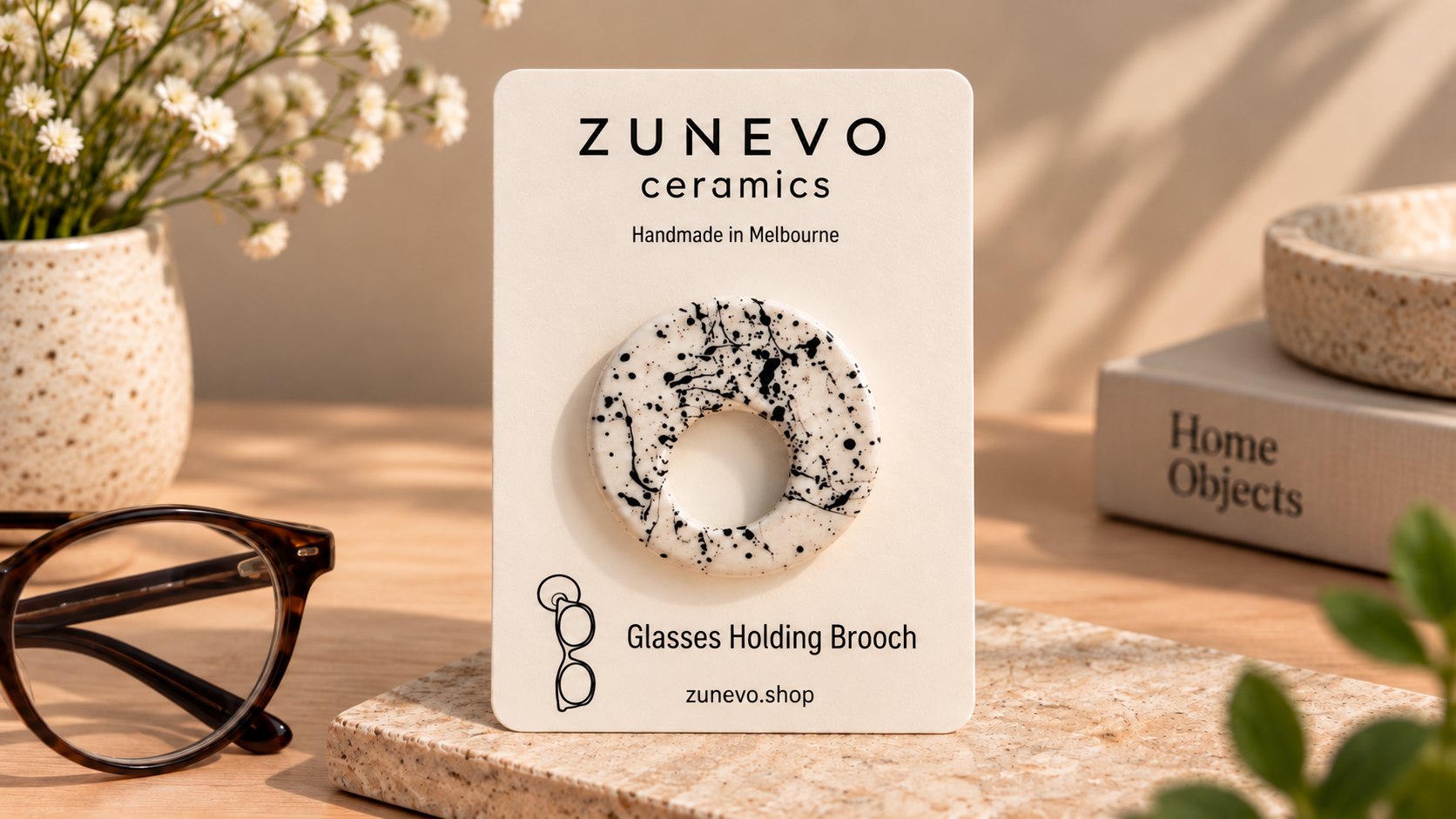 Eyeglasses Brooch