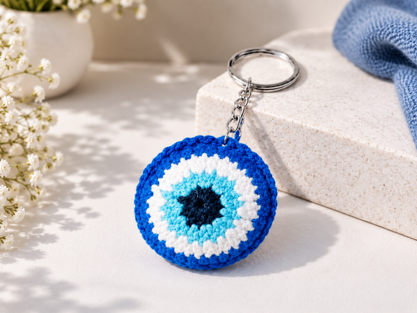 Evil Eye Keychain