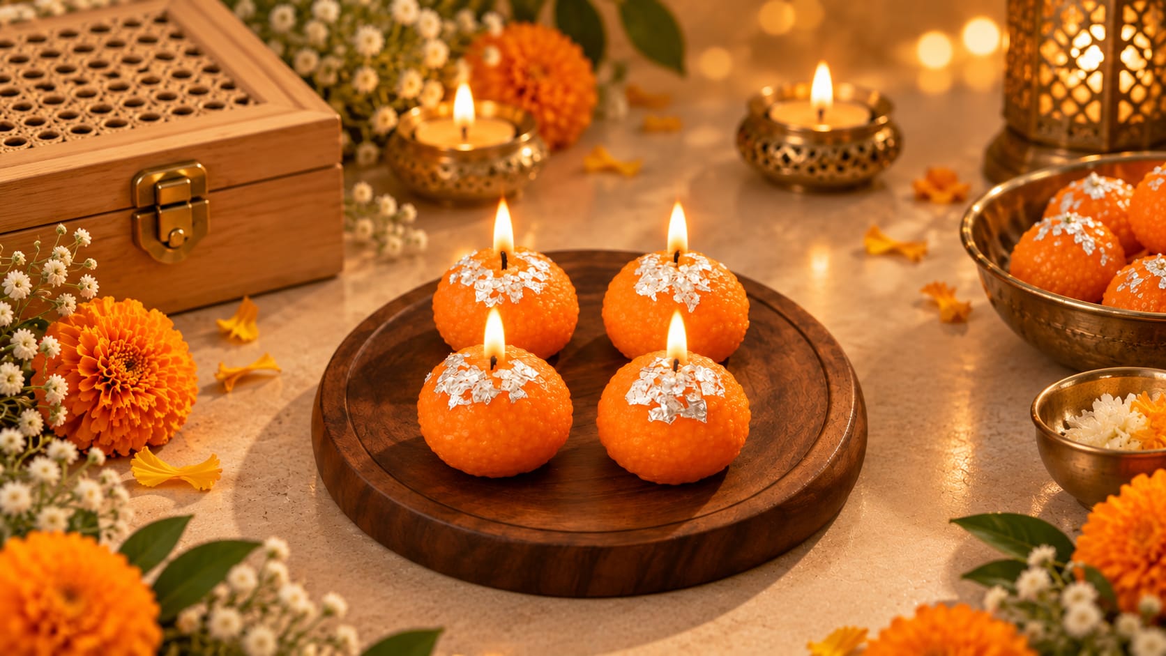 Laddu Candle