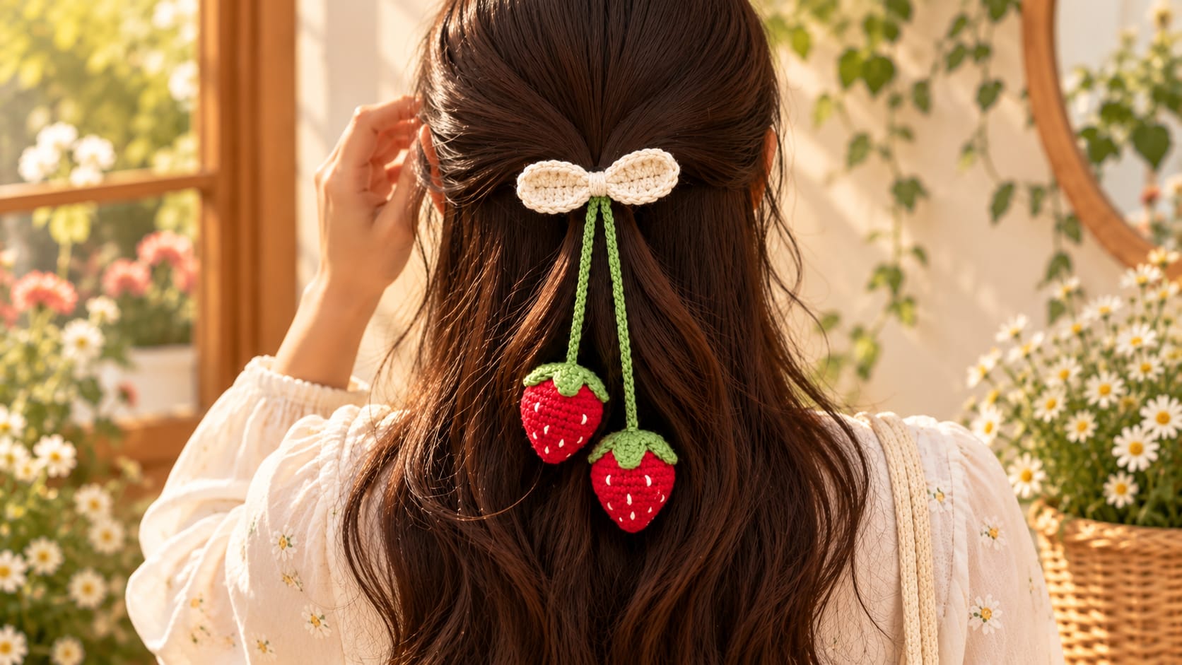 Strawberry Hair Accessory
