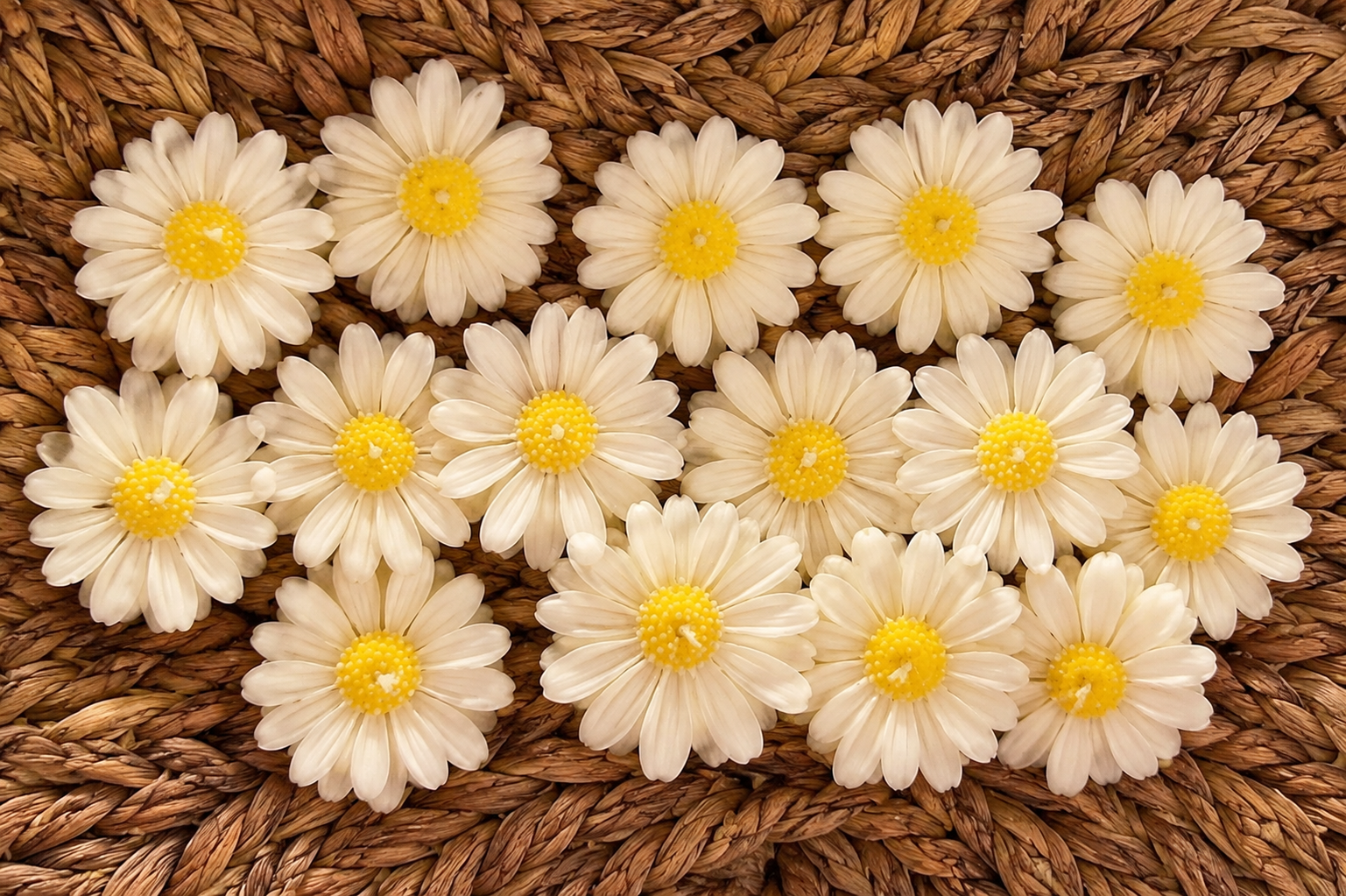 Daisy Candle